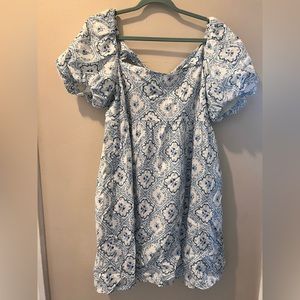 Antonio Melani Born on Fifth Camille Printedd bow dress